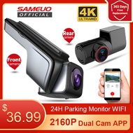 Sameuo U1000Pro Dash Cam 4K Front and Rear camera Dashcam For Car  UHD 2160P Video Recorder Reverse Car Dvr 24H Parking