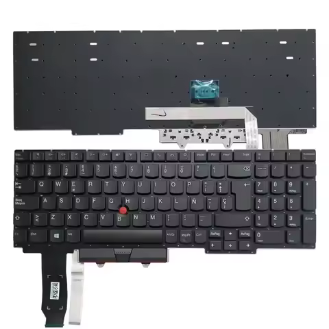 New Latin/Spanish Keyboard For Lenovo Thinkpad E15 Gen 2 3 4 (Type 20T8 20T9 20TD 20TE) Laptop LA/SP