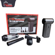 FAN F72 High‑Speed Portable 4‑in‑1 Fan Inflator • Vacuum • Blower, USB‑C 4000 mAh Rechargeable Power