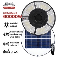 KONIG 🔥1แถม1🔥 ไฟโซล่าเซลล์ UFO ไฟถนนโซล่าเซลล์ 180000W 250000W ไฟถนนเซลล์สุริยะ ไฟพลังงานแสงอาทิตย์