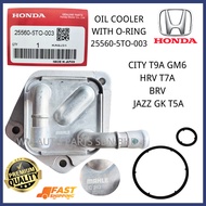 『WM』CITY T9A GM6 BRV HRV T7A JAZZ GK T5A BRV OIL COOLER WITH O-RING AUTO GEAR BOX 25560-5TO-003