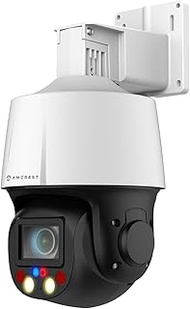 Amcrest UltraHD 4K (8MP) AI Outdoor Security Turret POE IP Camera, 4K @20fps, Face Detection, Vehicl