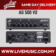 Aguilar AG 500 V2 Gen 2 500-watt Super Light Bass Amplifier Head (AG500V2/AG-500V2)