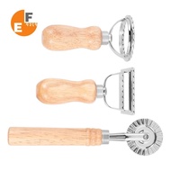 3Piece Ravioli Pasta Cutter Set, Ravioli Stamp Maker with Wooden Handle Ravioli Maker Pasta Cutter f
