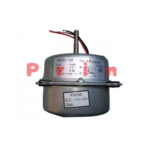 Original (20W 25W,6P) Outdoor Fan Motor for Hitachi 1.5HP Air Conditioner YFD25-6E YFD20-6E UE6-C41D