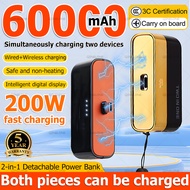 【24 hour shipping】60000mAh powerbank mini ccc powerbank fast charging bank power bank 3c powerbank 2