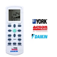 Daikin/York/Acson Universal Aircond Air cond Remote Control