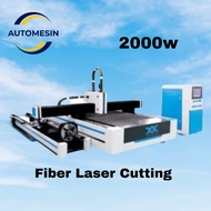 Mesin Fiber Laser Cutting 2000 W /Metal Laser Cutting Potong Plat Besi