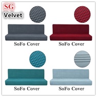 SG Stock*Sofa Bed Cover Sofa Cover Protector Without Armress Cushion Cover Slipercovers
