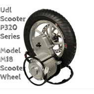 K.B🔥🔥Ready Stock Udl Scooter P320 Series Model M18 Scooter Wheel🔥🔥