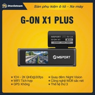 G-ON X1 Plus G-Sensor Anti-Data Loss Dash Camera, 1.47” Screen, Mini Car Camera