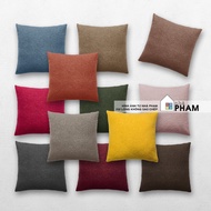 SOFA PILLOW, COTTON FABRIC (45x45CM) (30X50CM)