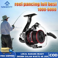 (COD) reel pancing full besi / real pancingan BA1000-6000 / reel spinning full besi / rill pancing k