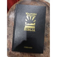 CEBUANO BIBLE - MAAYONG BALITA BIBLIA / HARD COVER / MBB99CEB053 / ACTUAL SIZE: 8.5x5.5x1.25 inches