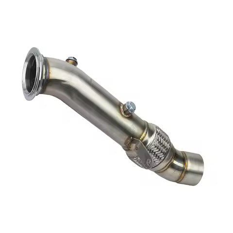 1Pc Exhaust N55 3.5inch Downpipe for 2010-2015 BMW F01 F06 F07 F10 F11 F12 F13 535i GT 535ix 640i 74