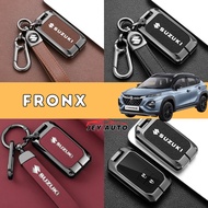 Fronx Alloy + Leather Key Case Fronx Key Case Fronx Remote Key Cover/