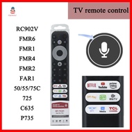 Original TCL Voice Command TV Remote Control RC902V FMR6 Suitable for TCL TV voice remote control RC