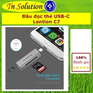 Usb-c Lention C7 Card Reader For Mobile Phones, Computers