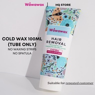 WAWAWAX Wax Penanggal Bulu Tiub Sahaja (100ml) – Cabut Bulu & Penjagaan Kulit Badan (Hair Removal Wa