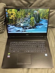 17寸電競筆電 9750H/16g/256ssd+500HDD/GTX 1650Ti