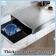 Multi-functional stainless steel induction cooker bracket gas stove bracket liquefied stove cover plate household kitchen storage rack