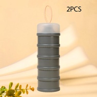 [szxflie3xh] 2x Protein Containers Portable Protein Dispensers for School Exercise Office grey