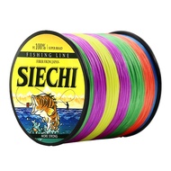 SIECHI X12 300M 12 Strands Braided Fishing Line PE Line Durable Braided Strength