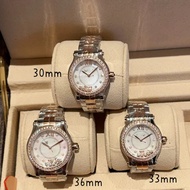 68-Diamond Steel Band Women's Watch Rotary Watch Diamond sporthappy Flow Happy Belt