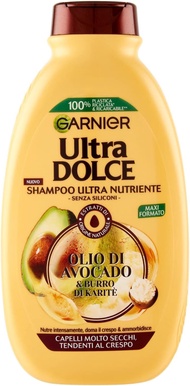 Ultra Doux Avocado Oil and Shea Butter Shampoo 250 ml / 8.3 fl oz Garnier Ultra Doux Avocado Oil and