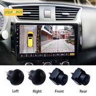 360° Car Camera Camera Panoramic Surround View 1080P AHD Right+Left+Front+Rear View Camera System for Android Auto Radio