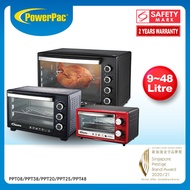 PowerPac Electric Oven 9L/10L/25L/30L/45L (PPT08/PPT38/PPT25/PPT30/PPT45)