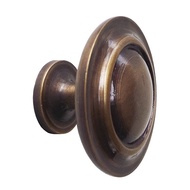 1-1/2" Brass Drawer Pull Drawer Knob/ - HKN9230 1-Tier Round/