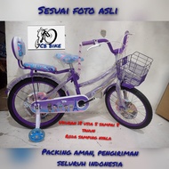sepeda mini anak perempuan atlantis 18 kuda pony usia 5-8 tahun
