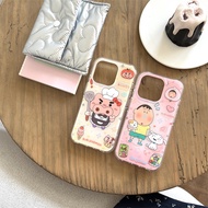 Milk Cute Dumb Puppy Zaemon Piggy Suitable for iPhone1716ProMax/15/14 Phone Case Trendy Spot goods