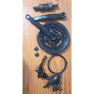 Crankset by3 | Shifter by3 with Front derailleur