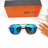 BESTSELLER,,, AMERICAN OPTICAL AO SKYMASTER GLASSES FULLSET - AMERICAN OPTICAL GLASSES biru