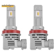 H11 H8 H9 H16 LED Headlight Bulbs 12000Lm Per Set 6500K Cool White Wireless Headlight LED Bulb Pack 