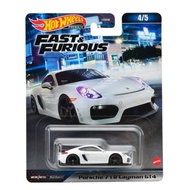 MATTEL FREE PROTECTOR Hot wheels Porsche 718 cayman GT4 premium japan card mattelOriginal