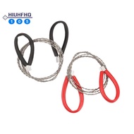 2 Pack PVC Pipe Cable Saw Stainless Steel Wire Saw Hand Pocket String Rope Saw Emergency Survival Wi