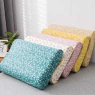 Home Pillow Case Cover For Memory Foam Pillow Latex Pillow Floral Print Cotton Sleeping Pillow Prote