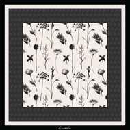 Modern malayu ผ้าคลุมพิมพ์ลาย (Premium matte silk nano) เนื้อนุ่ม เบา สบาย Size 115x115 cm [N Able S