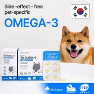[RESPET]Pet Omega-3 Dog & Cat Supplements Fish Oil 30 Capsules - EPA+DHA 175mg