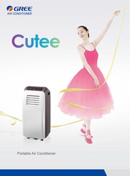 FREE $50 SERVICING VOUCHER : GREE CUTEE SERIES 10,000 BTU Portable Air-Con [LIMITED SET OFFER]