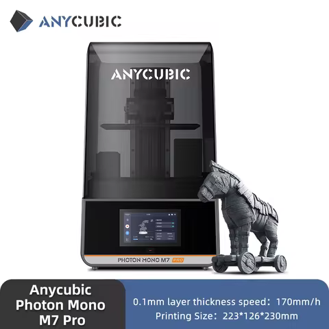 ANYCUBIC Photon Mono M7 Pro 10.1'' LCD Resin 3D Printer 14K Mono MSLA 3D Printer Speed Up to 170mm/h