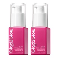 【New Launch】Glad2Glow Peach Retinol Serum เซรั่มเรตินอล พีช  เรตินอล เซรั่ม สกินแคร์