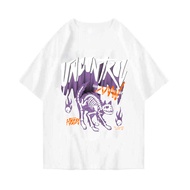 KAOS DISTRO DINOSAURUS PURPLE BAJU UNISED PRIA & WANITA BISA COD ATASAN DISTRO UNCONTROL LENGAN PEND