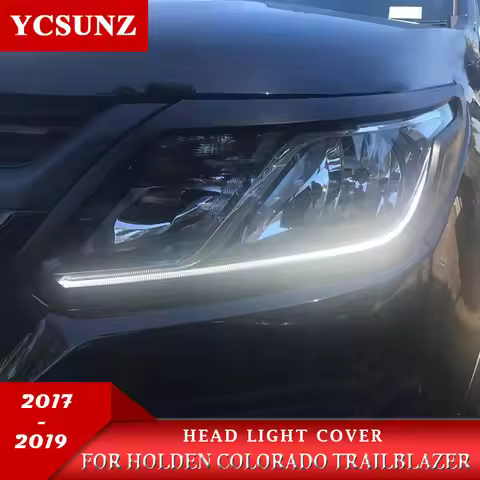 ABS headlight cover For Holden Colorado 2017 2018 2019 2020 chevrolet colorado TrailBlazer 2017 2018