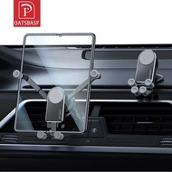 OATSBASF Metal Gravity Car Phone Holder For 4.7-8" Car Dashboard Paste Cellphone Stand For iPhone 14