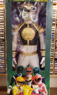 巨型Power rangers white ranger figure