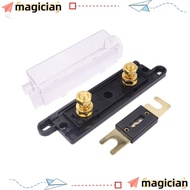 MAGIC Fuse Holder, 50A/80A/100A/250A/300A ANL Fusible Link, Universal Transparent Bolt-on Fuse Holder Distribution